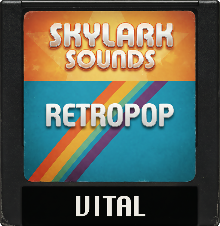 Retropop for Vital Synthesizer feat. 64 retro presets